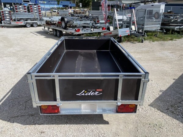 Lider 45450 Holzanhänger 251 x 133 cm 500/750 kg PTAC