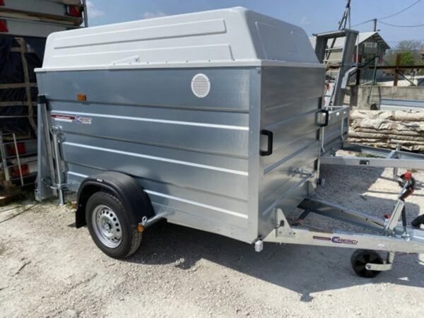 Cresci Van PT6F Anhänger mit Bremsen – 750 kg Nutzlast