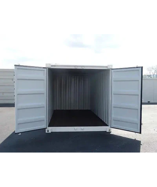 15-Fuß-Seecontainer, weiß – Neu