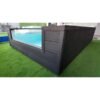 QSSSSSS.jpg Starres oberirdisches Stahlschwimmbecken, Wasser