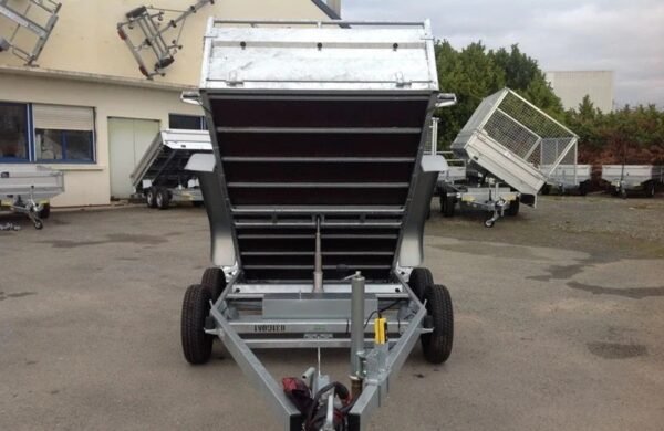 Lider Schwerlast-Kippanhänger, 1500 kg PTAC, neue Doppelachsen mit Bremsen
